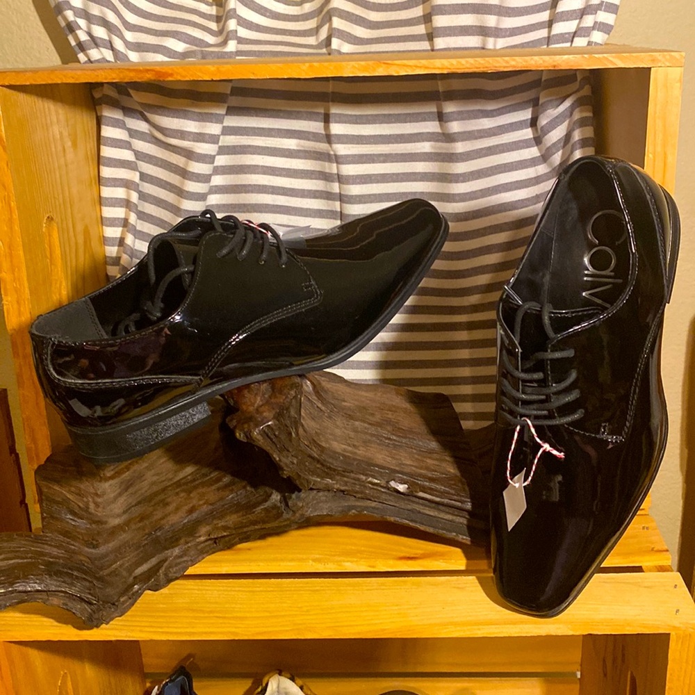#34 Calvin Klein Oxfords - Black